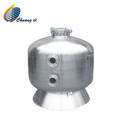 Piscine commercial pool filtration side-mounted stainless steel Sand Filters