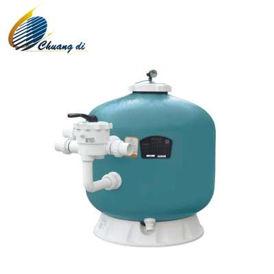 Aqua Swimming pool side mount fiberglass filtration Sand Filters