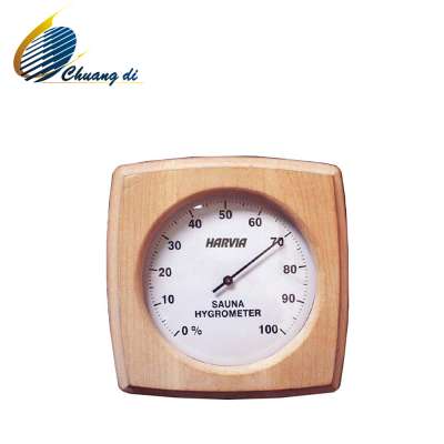 Indoor wall hanging type wooden Hygrometer