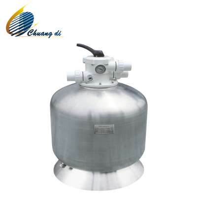 Swimming pool filtration top-mounted stainless steel Sand Filters