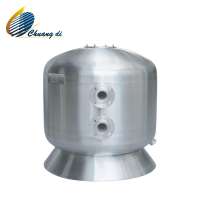 Piscine Swimming pool filtration side-mounted stainless steel Sand Filters