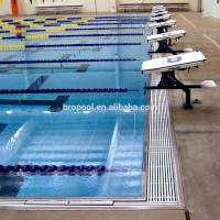 Stainless steel frame pool pvc swimming pool mobile metal frame swimming pool factory